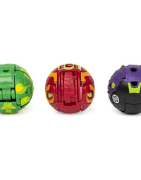 Bakugan Starter Pack 3-Pack, Fenneca Ultra, Geogan Rising Collectible Action Figures, Kids Toys for Boys
