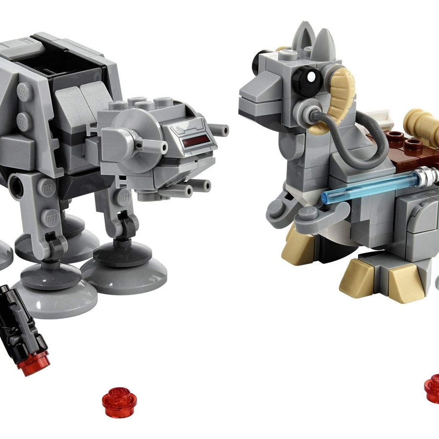 LEGO Star Wars at-at vs. Tauntaun Microfighters 75298 Building Kit; Awesome Buildable Toy Playset for Kids Featuring Luke Skywalker and at-at Driver Minifigures, New 2021 (205 Pieces)