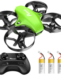 Potensic Upgraded A20 Mini Drone Easy to Fly Drone for Kids and Beginners, Indoor Outdoor RC Helicopter Quadcopter with Auto Hovering, Headless Mode, Remote Control and 3 Batteries for Boys Girls
