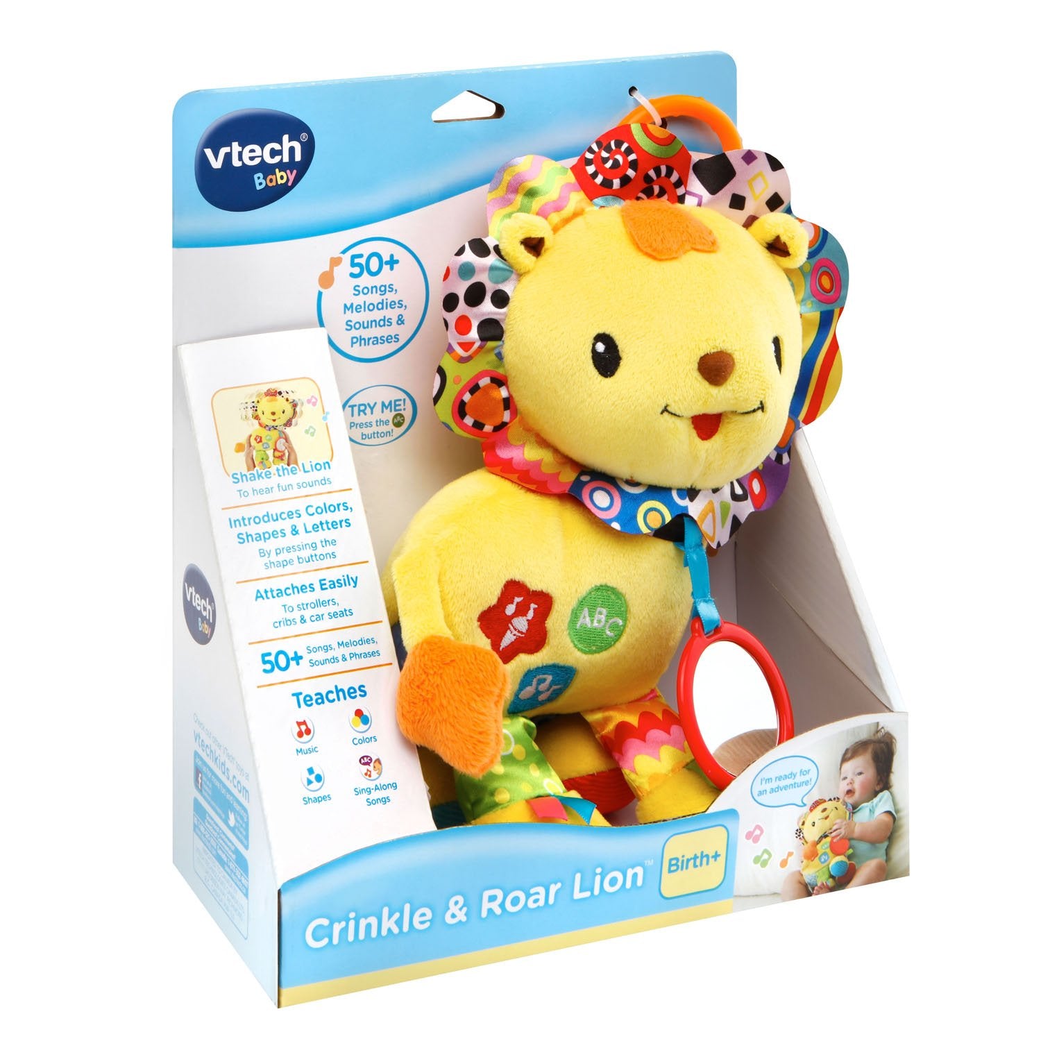 VTech Crinkle and Roar Lion , Yellow