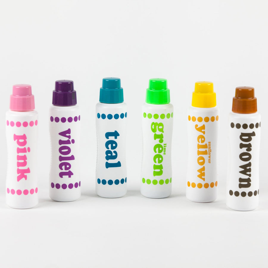 Do A Dot Art! Markers Brilliant Washable 6 pack, The Original Dot Marker