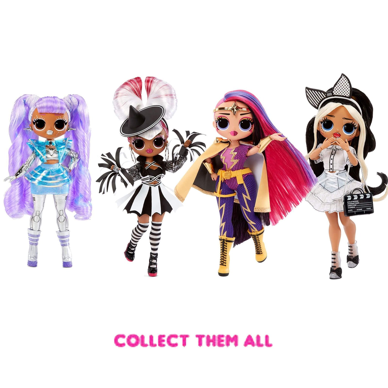 LOL Surprise OMG Movie Magic Gamma Babe Fashion Doll with 25 Surprises Including 2 Outfits, 3D Glasses, Movie Accessories, Reusable Playset– Gift for Kids, Toys for Girls Boys Ages 4 5 6 7+ Years Old