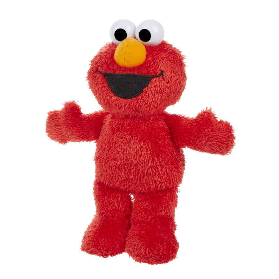 Sesame Street Little Laughs Tickle Me Elmo, Talking, Laughing 10-Inch Plush Toy for Toddlers, Kids 12 Months & Up