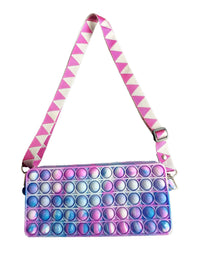 umogy Pop Purse for Girls Women, pop Bag Sensory Pop Fidget Toy Crossbody Body Handbags, Crossbody Small Purse Sensory Toys
