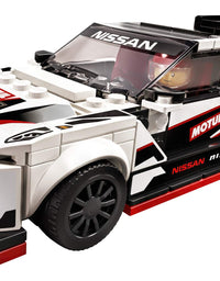 LEGO Speed Champions Nissan GT-R NISMO 76896 Toy Model Cars Building Kit Featuring Minifigure (298 Pieces)
