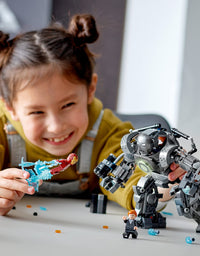 LEGO Marvel Iron Man: Iron Monger Mayhem 76190 Collectible Building Kit with Iron Man, Obadiah Stane and Pepper Potts; New 2021 (479 Pieces)
