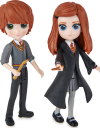 Wizarding World Harry Potter, Magical Minis Hermione and Rubeus Hagrid Friendship Set with Creature, Kids Toys for Ages 5 and up
