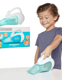 BLACK+DECKER Dustbuster Junior Toy Handheld Vacuum Cleaner with Realistic Action & Sound Pretend Role Play Toy for Kids with Whirling Beads & Batteries Included [Amazon Exclusive]
