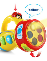 VTech Spin and Learn Color Flashlight, Yellow
