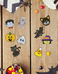 ArtCreativity Assorted Halloween Stickers for Kids, 100 Sheets with 1200 Stickers, Great for Halloween Party Favors, Treats, Décor, Classroom Crafts, Goodie Bags, Scrapbook for Boys and Girls
