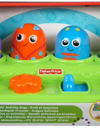 Fisher-Price Brilliant Basics Boppin' Activity Bugs [Amazon Exclusive], 11.5 x 6.2 x 3.8 inches ; 1.5 pounds
