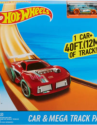Hot Wheels Car & Mega Track Pack [Amazon Exclusive] 40 Feet
