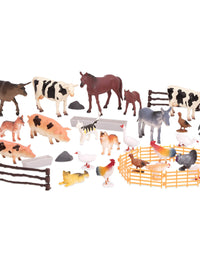 Terra by Battat – Country World – Realistic Cows Toys & Farm Animal Toys for Kids 3+ (60 Pc)
