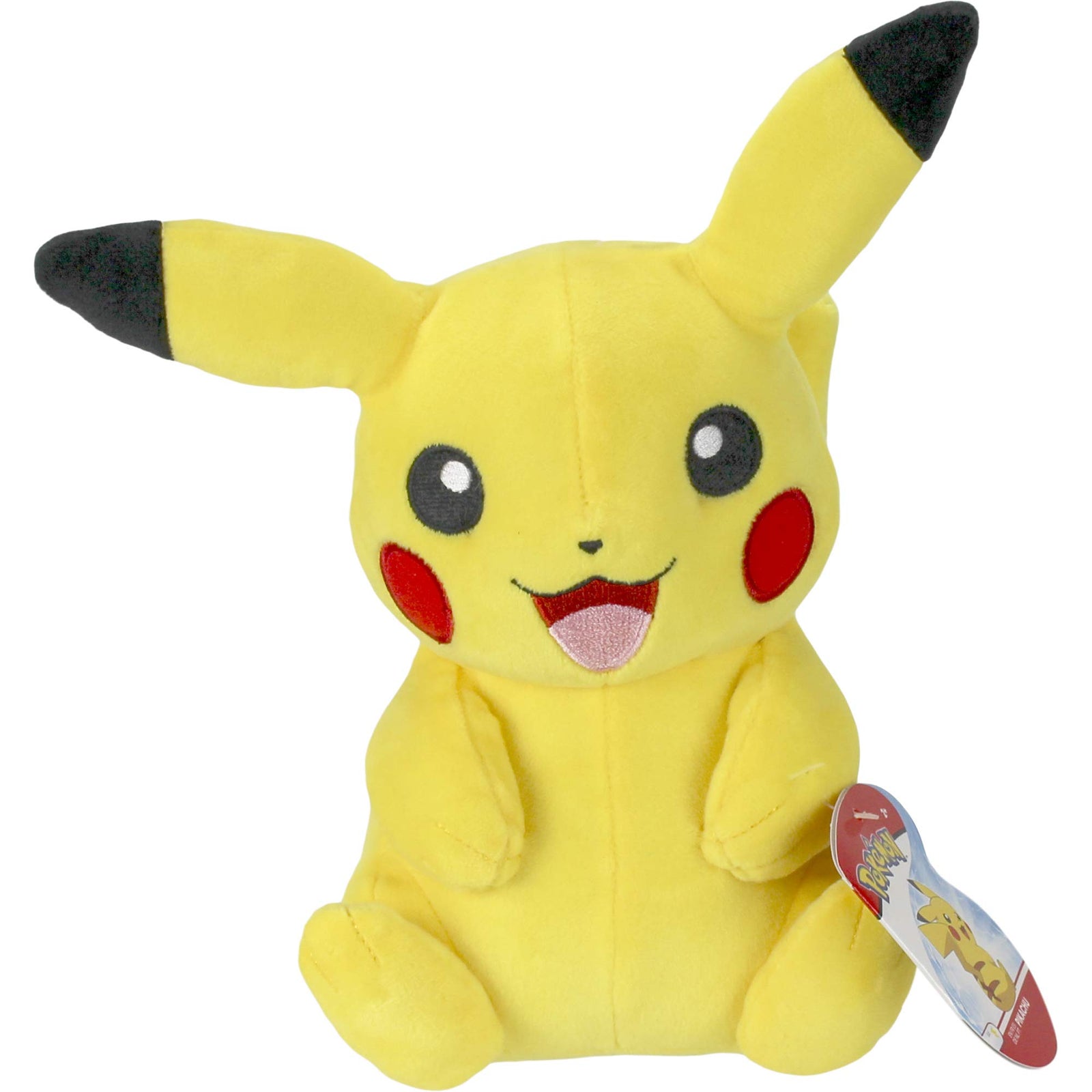 Pokemon Official & Premium Quality 8-Inch Pikachu Plush - Adorable, Ultra-Soft, Plush Toy, Perfect for Playing & Displaying - Gotta Catch ‘Em All , Yellow