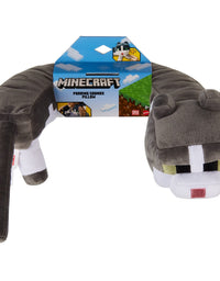 Minecraft Purring Sounds Plush Cat Neck Pillow Toy, Soft Comfort Gift for All Ages, 3 and Older
