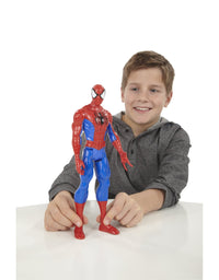 Marvel Ultimate Spider-man Titan Hero Series Spider-man Figure, 12-Inch

