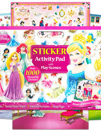 Disney Princess Giant Sticker Box Activity Set ~ Over 1000 Disney Princess Stickers Featuring Cinderella, Little Mermaid, Tangled, Belle and More
