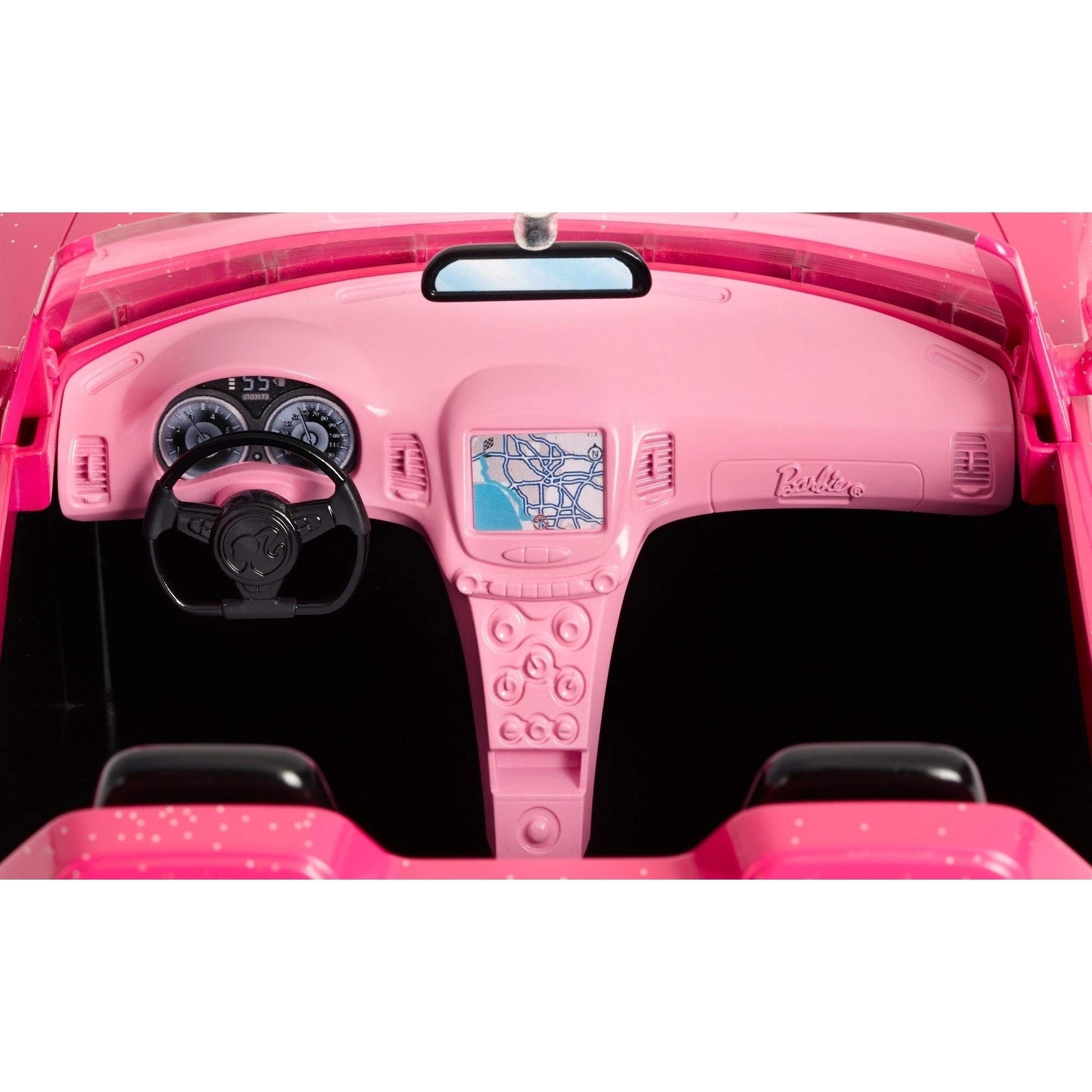 Barbie Glam Convertible, Pink/Black