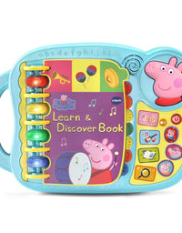 VTech Peppa Pig Learn and Discover Book , Blue
