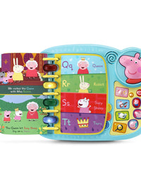VTech Peppa Pig Learn and Discover Book , Blue

