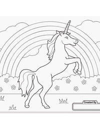 Melissa & Doug Jumbo 50-Page Kids' Coloring Pad - Horses, Hearts, Flowers, and More

