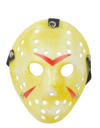 IronBuddy 3Pcs Jason Hockey Mask Costume Mask Prop for Cosplay Masquerade Party Halloween Decorations Dress Up
