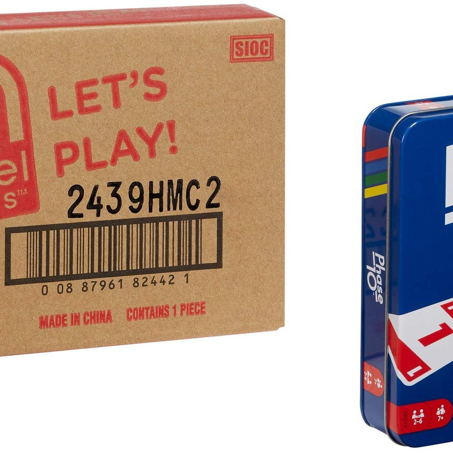 Phase 10 Card Game with 108 Cards, Makes a Great Gift for Kids, Family or Adult Game Night, Ages 7 Years and Older [Amazon Exclusive]