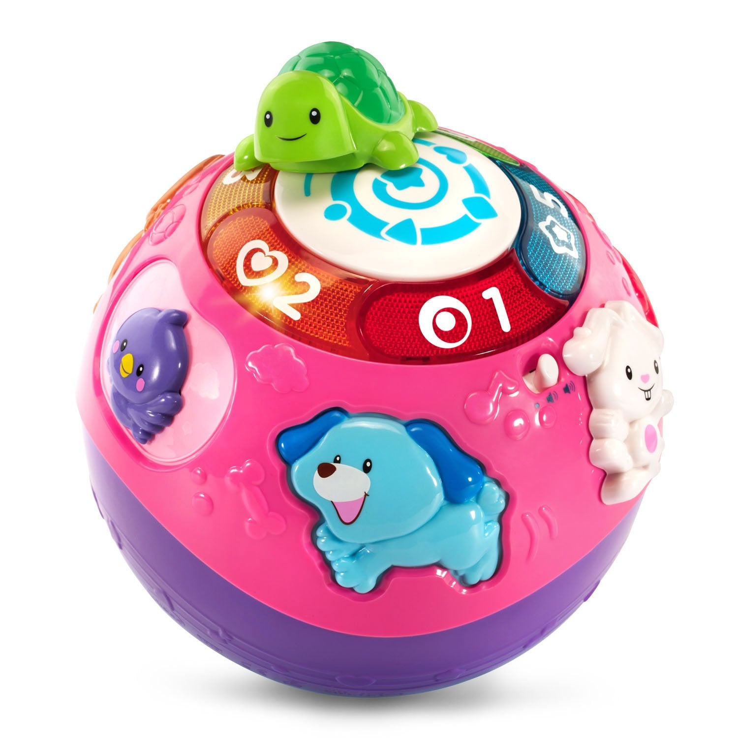 VTech Wiggle and Crawl Ball,Multicolor