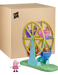 Hasbro Peppa Pig Peppa’s Adventures Peppa’s Ferris Wheel Playset Preschool Toy, with Peppa Pig Figure and Accessory for Kids Ages 3 and Up
