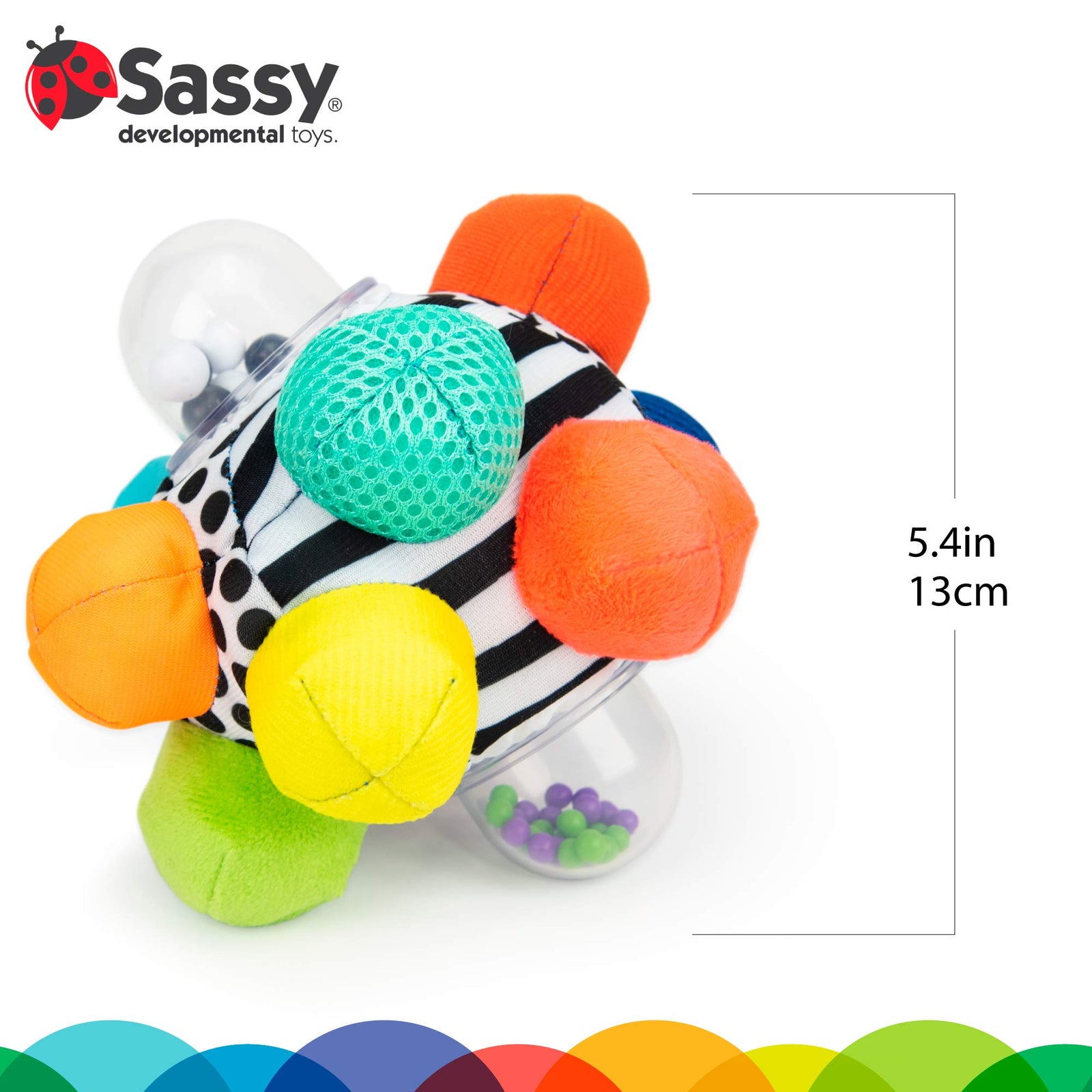 Developmental Bumpy Ball | Easy to Grasp Bumps Help Develop Motor Skills