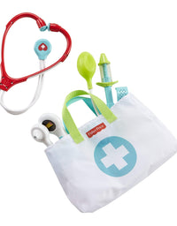 Fisher-Price Medical Kit, 7-Piece Pretend Play Set
