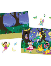 Melissa & Doug Reusable Sticker Pads Set: Fairies, Princess Castle, Play House, Dress-Up - 680+ Stickers
