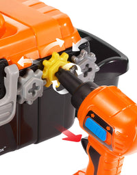VTech Drill and Learn Toolbox Amazon Exclusive , Orange
