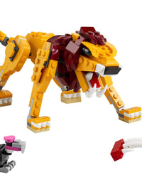 LEGO Creator 3in1 Wild Lion 31112 3in1 Toy Building Kit Featuring Animal Toys for Kids, New 2021 (224 Pieces)
