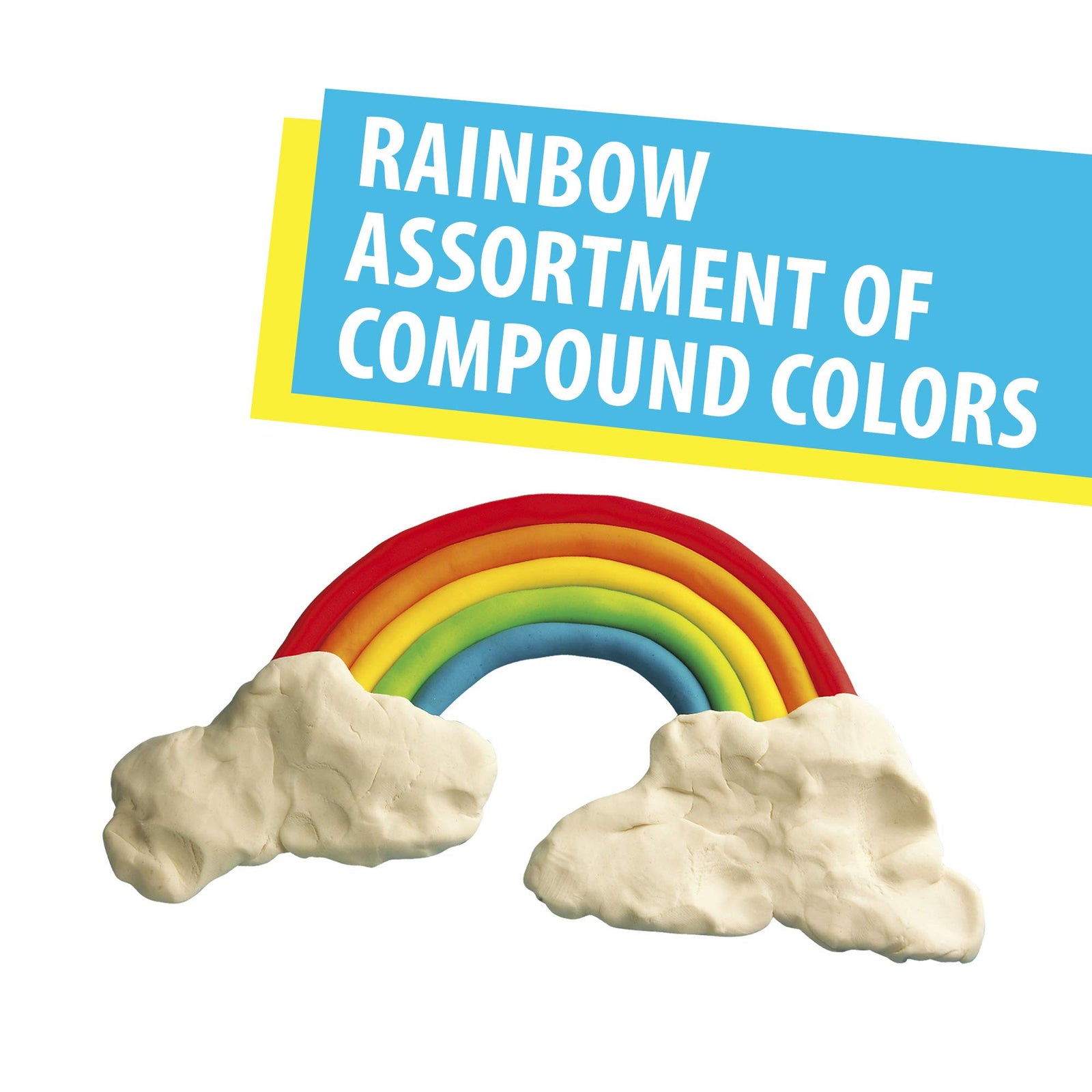 Modeling Compound 24-Pack Case of Colors, Non-Toxic, Multi-Color, 3-Ounce Cans, Ages 2 and up