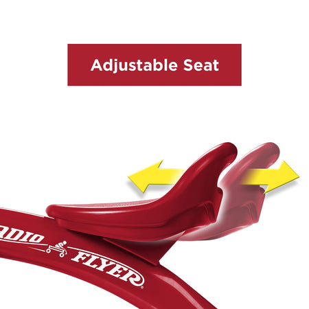 Radio Flyer Red Rider Trike, outdoor toddler tricycle, ages 2 ½ -5 (Amazon Exclusive)