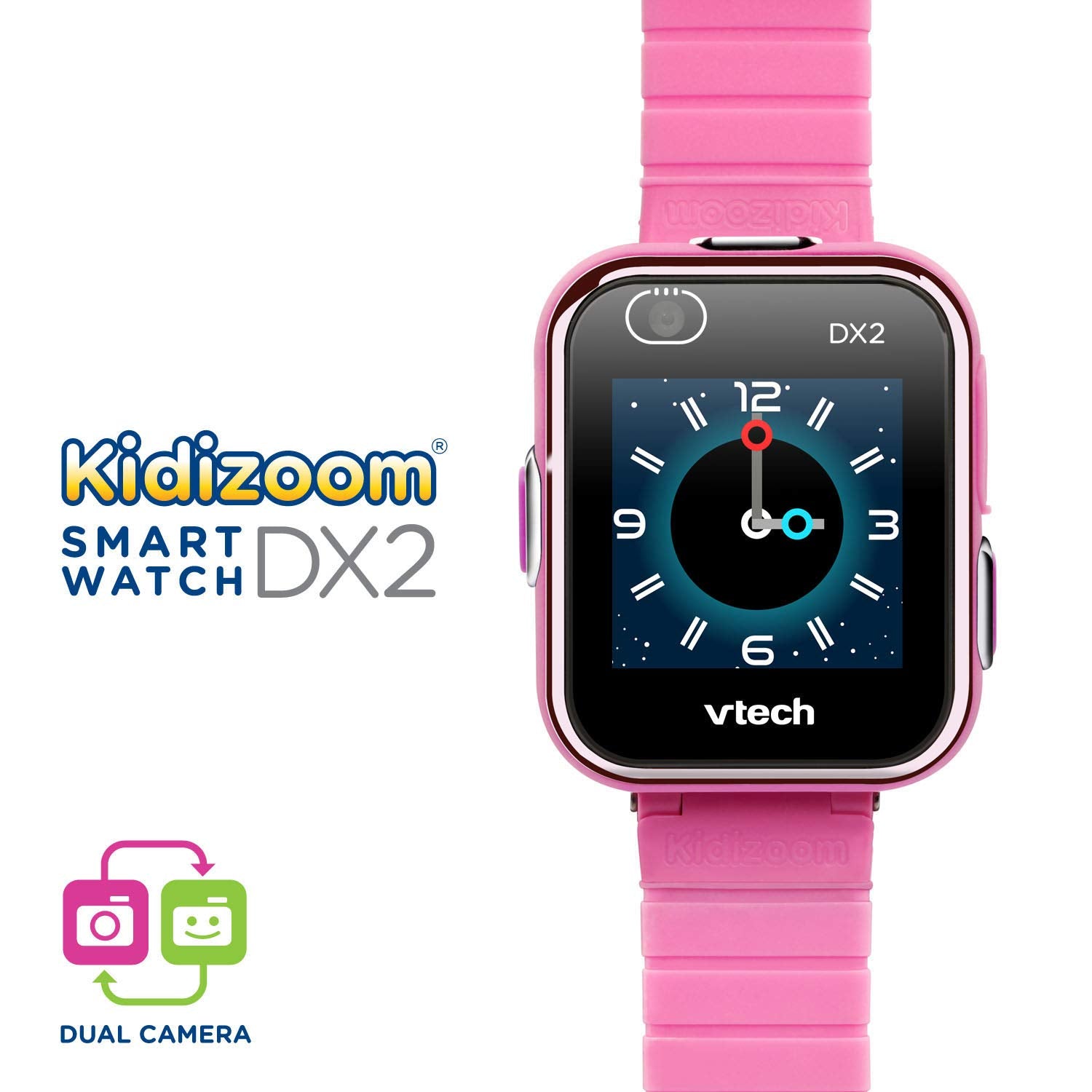 VTech KidiZoom Smartwatch DX2, Pink