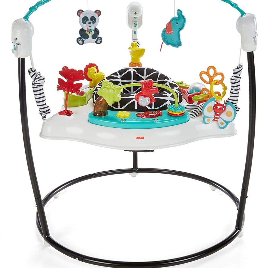 Fisher-Price Animal Wonders Jumperoo, White