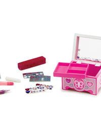 Melissa & Doug Created by Me! Jewelry Box Wooden Craft Kit

