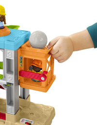 Fisher-Price Little People Load Up ‘n Learn Construction Site, Musical playset with Dump Truck for Toddlers and Preschool Kids Ages 1 ½ to 5 Years
