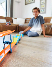 Hot Wheels Track Builder Pack Unlimited Premium Curve Parts Connecting Sets Ages 4 and Older
