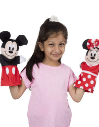 Melissa & Doug Disney Mickey Mouse & Friends Soft & Cuddly Hand Puppets
