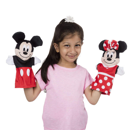 Melissa & Doug Disney Mickey Mouse & Friends Soft & Cuddly Hand Puppets