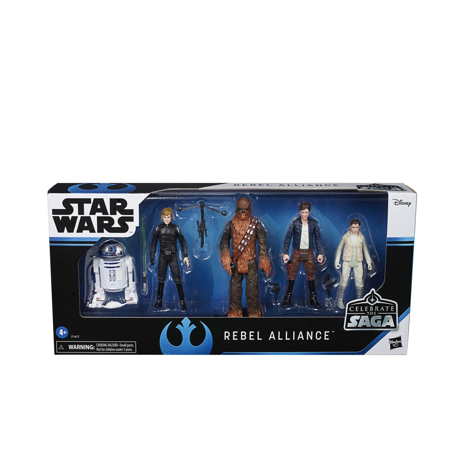 Star Wars Celebrate The Saga Toys Rebel Alliance Figure Set, 3.75-Inch-Scale Collectible Action Figure 5-Pack (Amazon Exclusive)