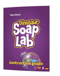 Dino Soap Making Kit for Kids - Dinosaur Science Kits for Kids All Ages - STEM DIY Activity Craft Kits - Crafts Gift for Girls and Boys
