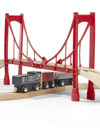 Imaginarium Mega Wooden Train Set, for Ages 3-6, 80 Pieces
