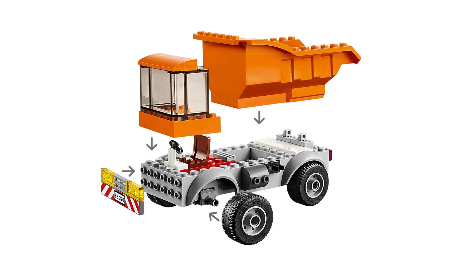 LEGO City Great Vehicles Garbage Truck 60220 Building Kit (90 Pieces)