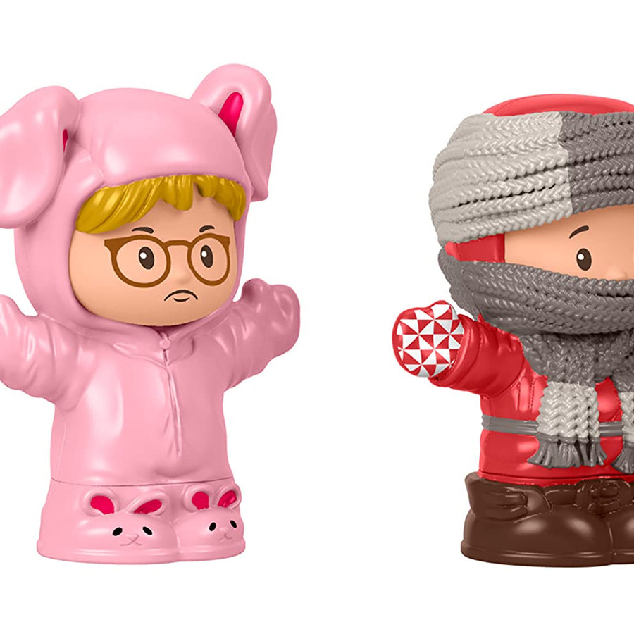 Fisher-Price Little People Collector A Christmas Story, Special Edition Figure Set with 4 Characters from The Classic Holiday Movie