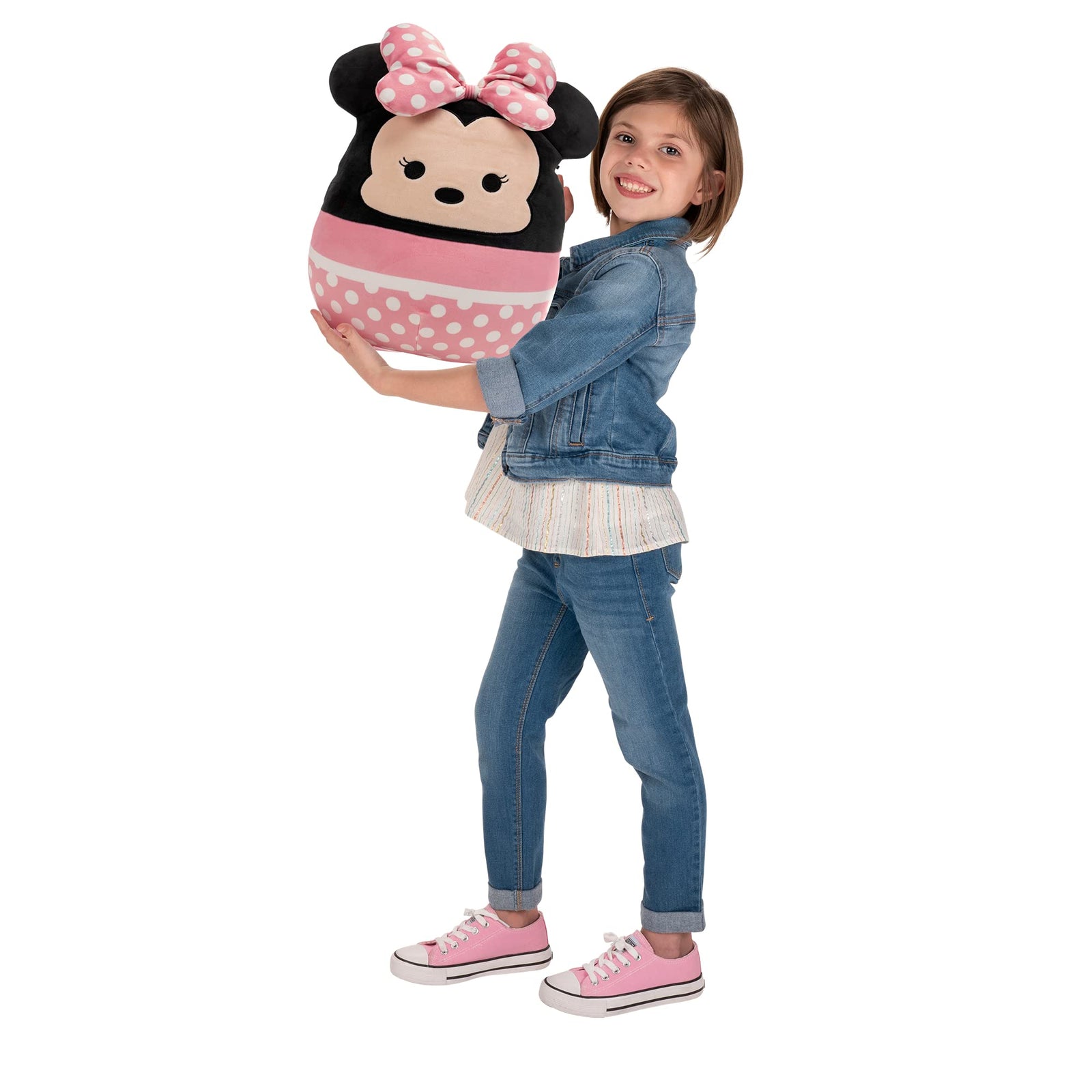 Squishmallow Official Kellytoy Plush 14" Minnie Mouse - Disney Ultrasoft Stuffed Animal Plush Toy