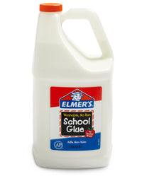 Elmer's Liquid School Glue, Washable, 1 Gallon, 2 Count - Great for Making Slime
